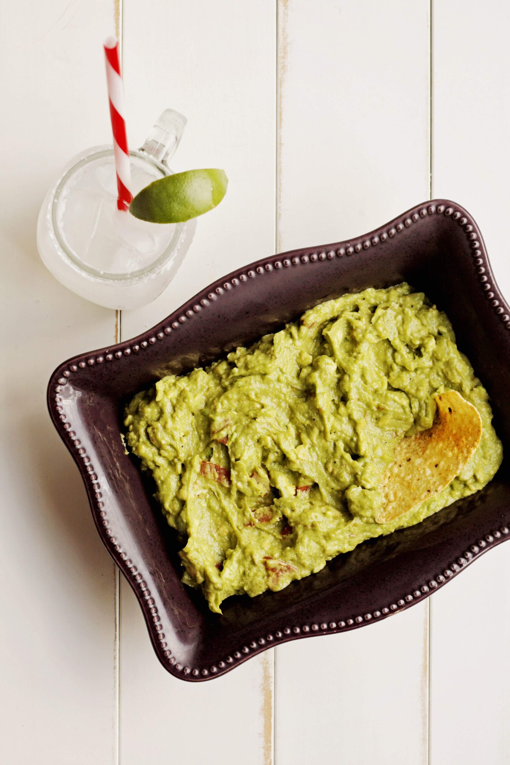 Simple Easy Guacamole Dip