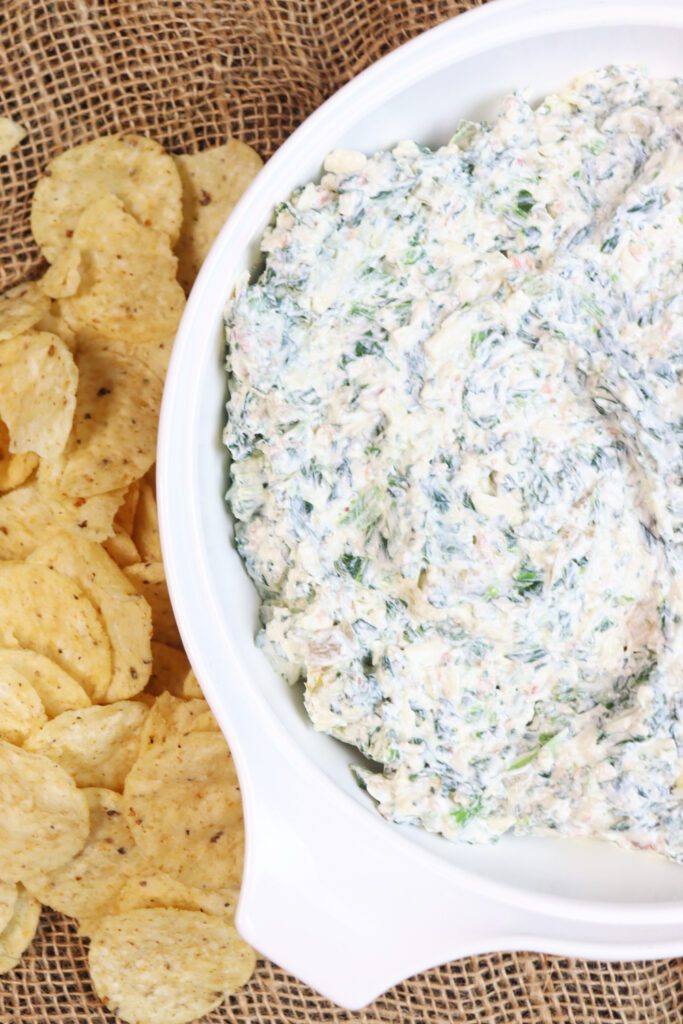 Spicy Spinach Bacon Dip