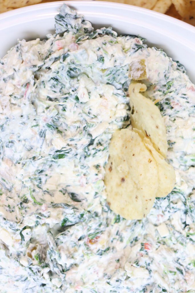 Spicy Spinach Bacon Dip