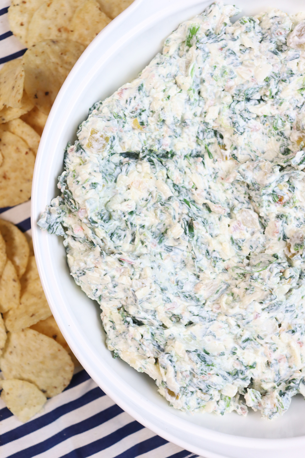 Spicy Spinach Bacon Dip