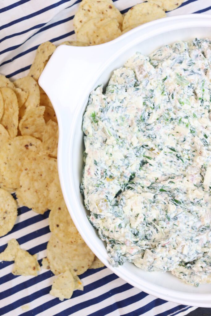 Spicy Spinach Bacon Dip