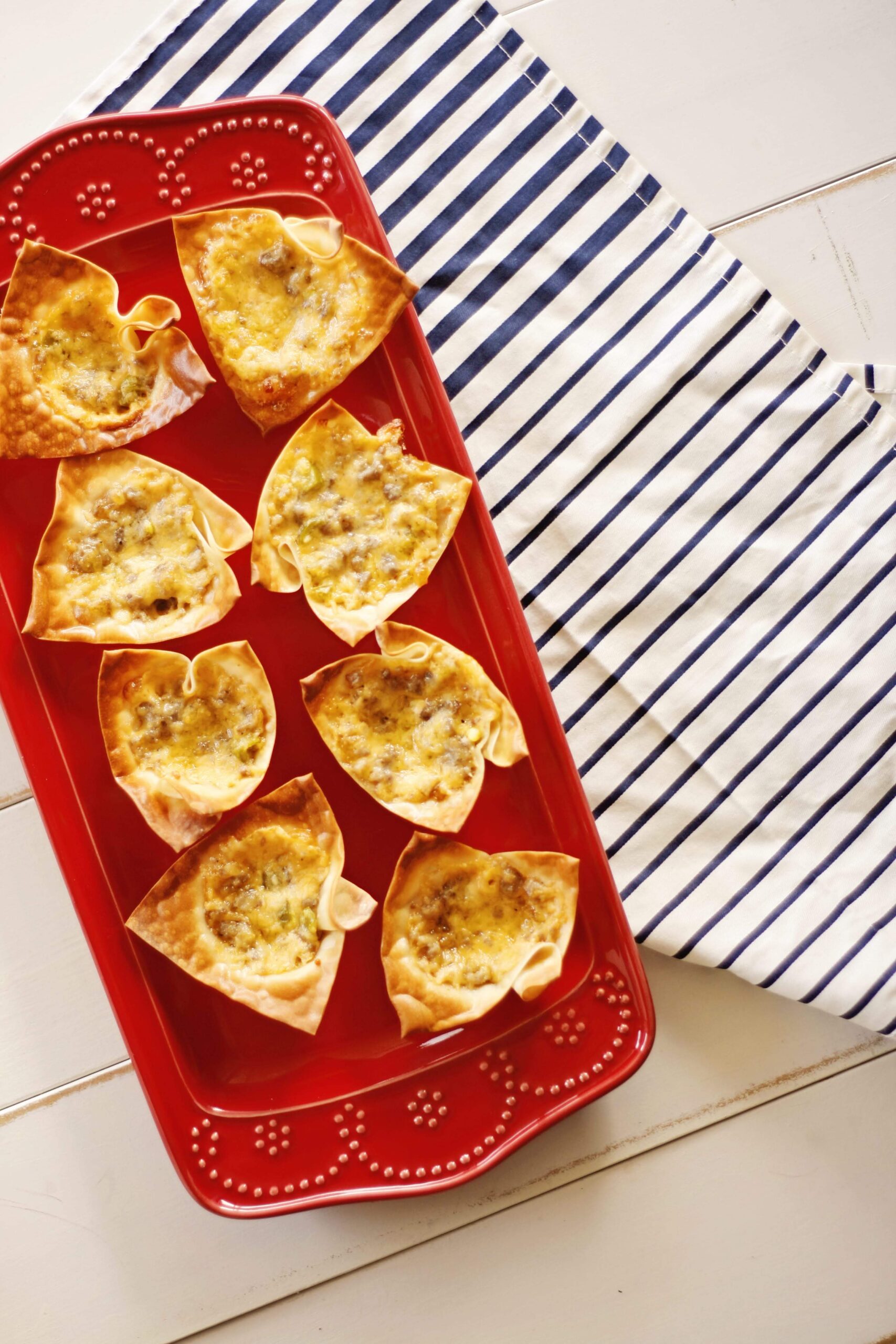 Tex Mex Wonton Cups