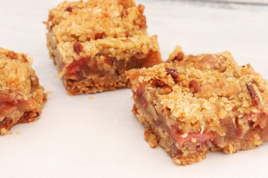 Rhubarb Bars