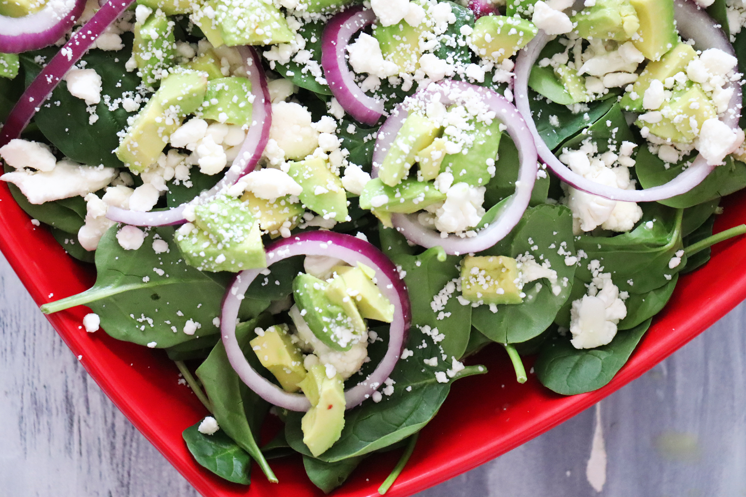 Simple Spinach Salad