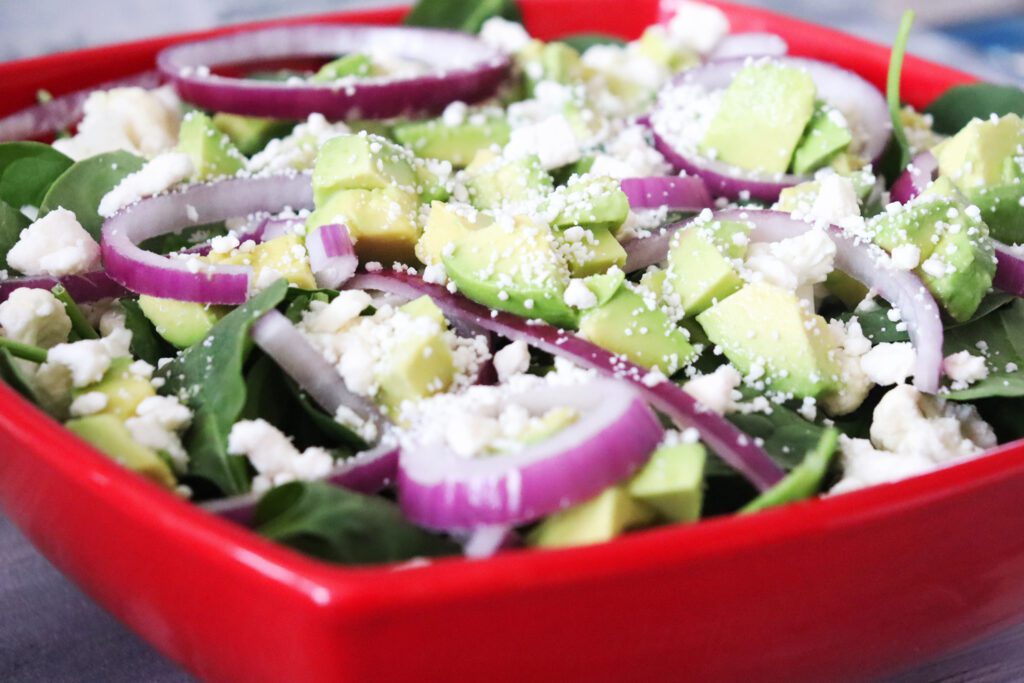 Simple Spinach Salad