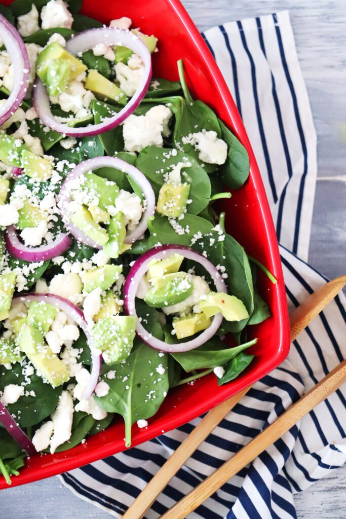 Simple Spinach Salad