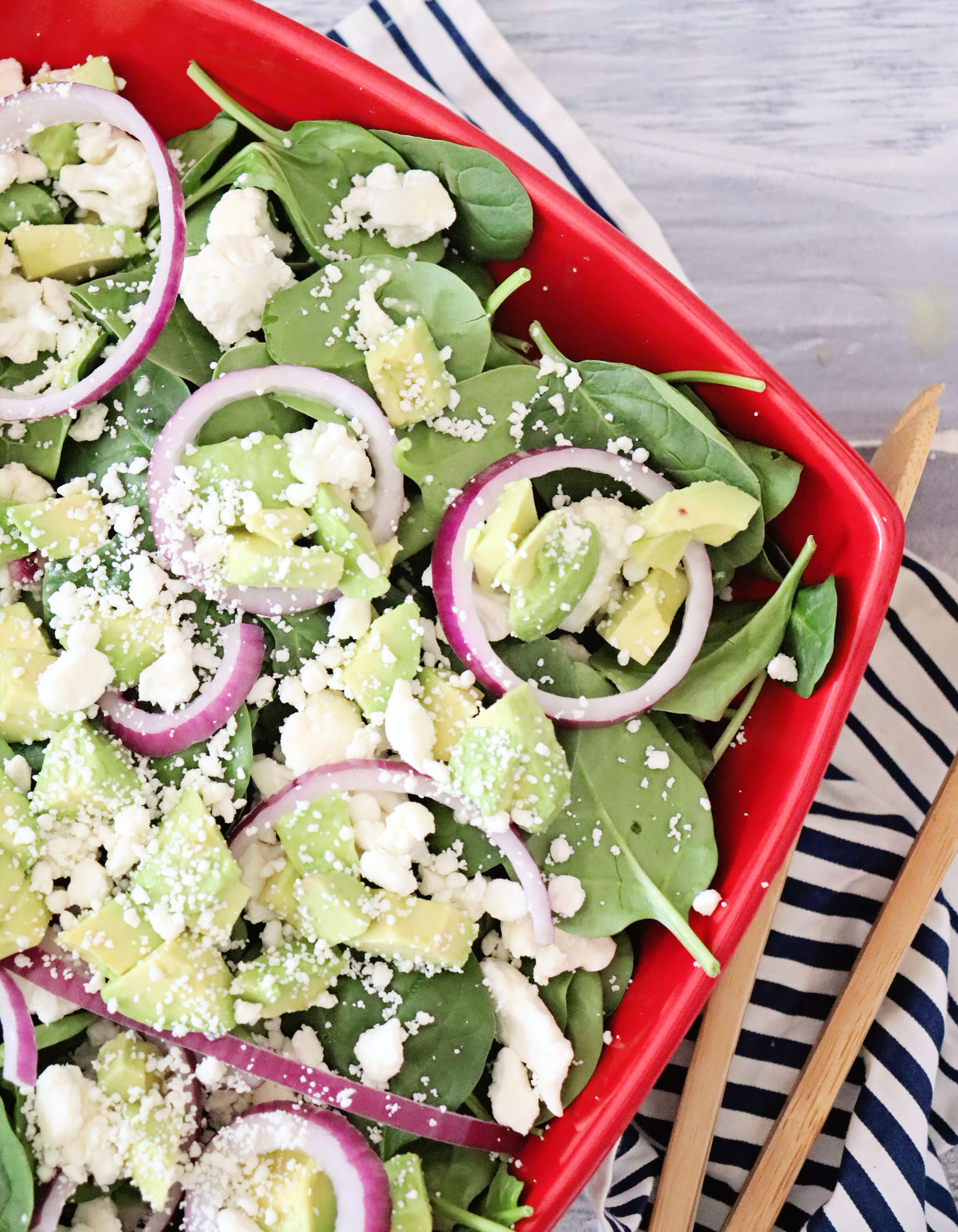 Simple Spinach Salad