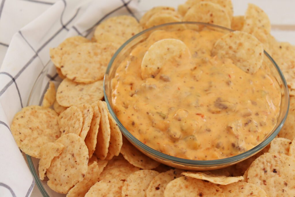 Bean and Bacon Queso