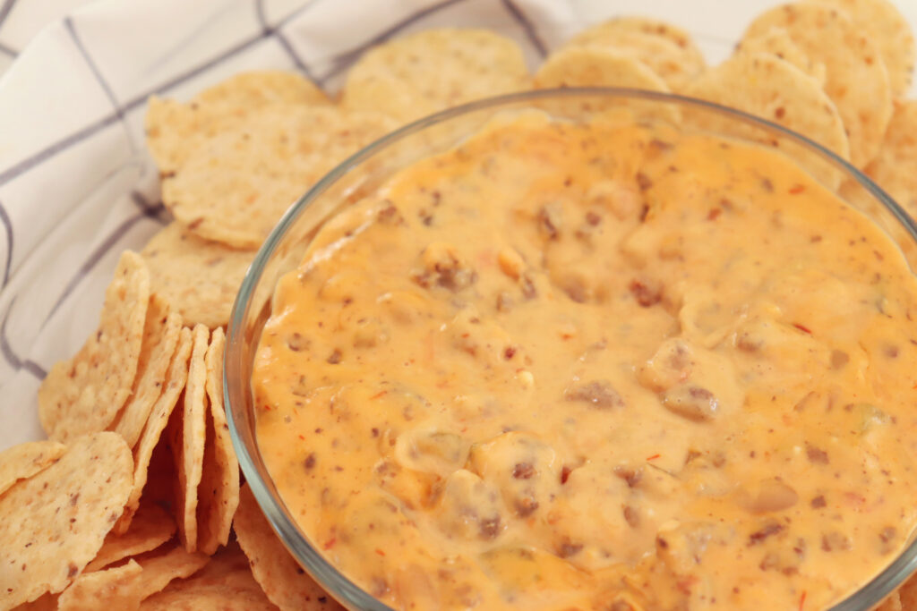 Bean and Bacon Queso