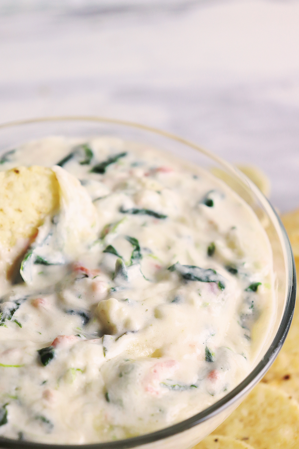 Spinach Queso