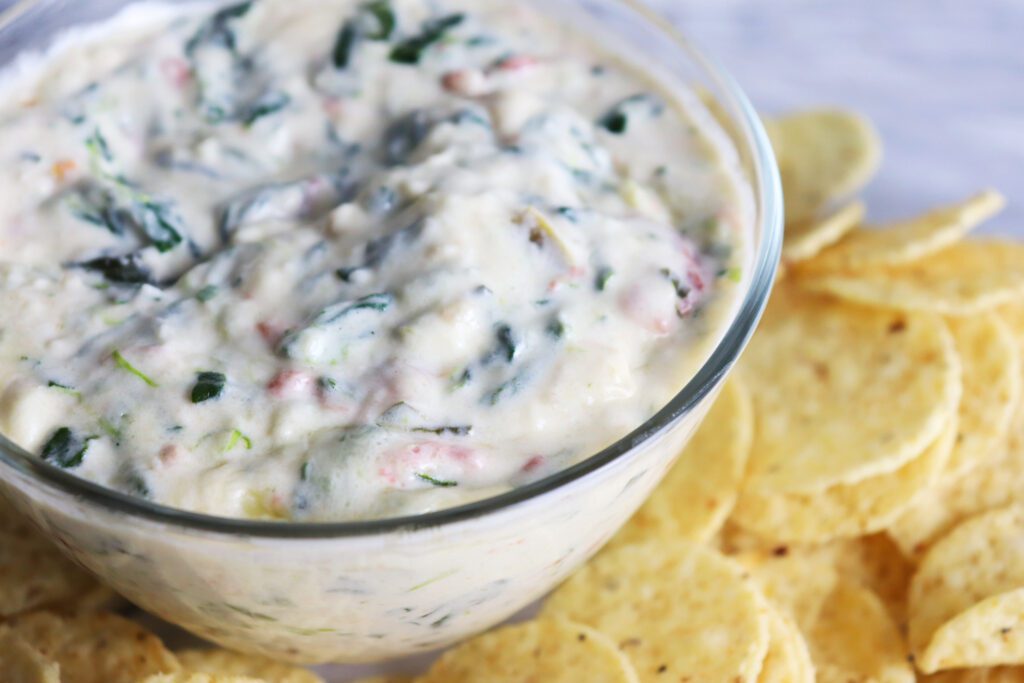 Spinach Queso