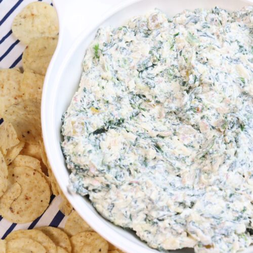 Spicy Spinach Bacon Dip