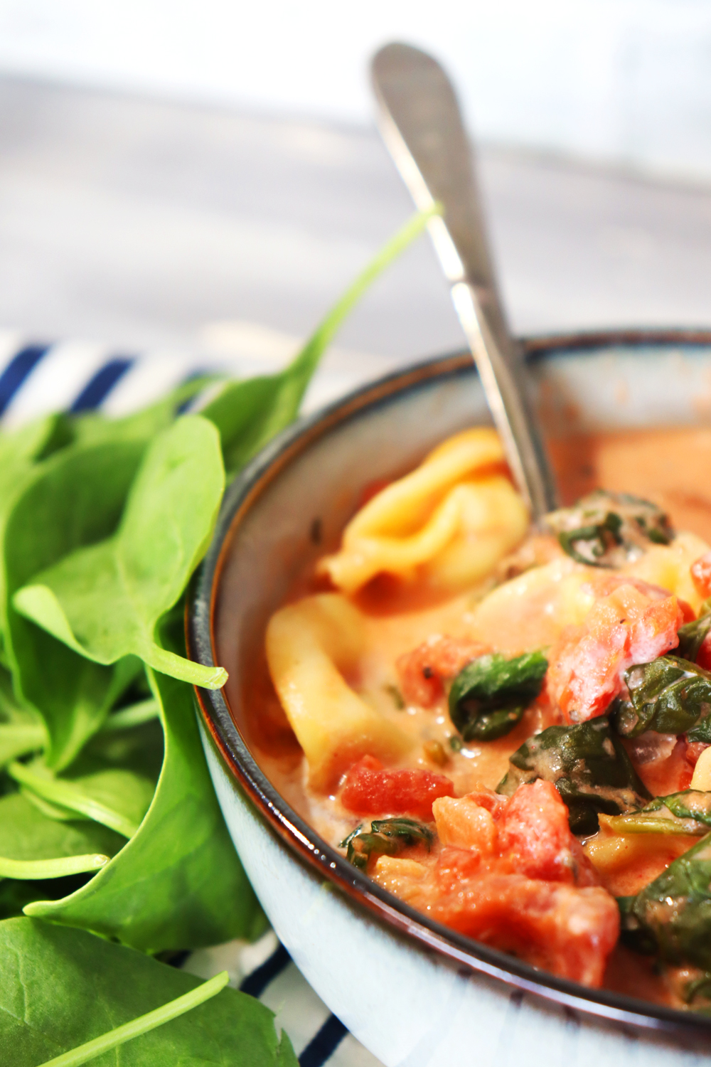 Tomato Spinach Tortellini