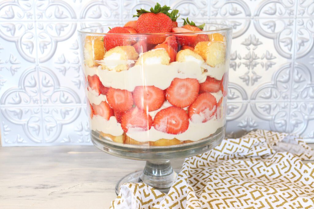 Strawberry Twinkie Trifle