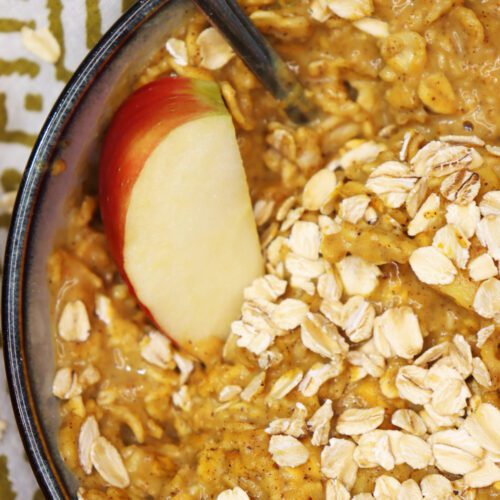 Apple Pumpkin Oatmeal